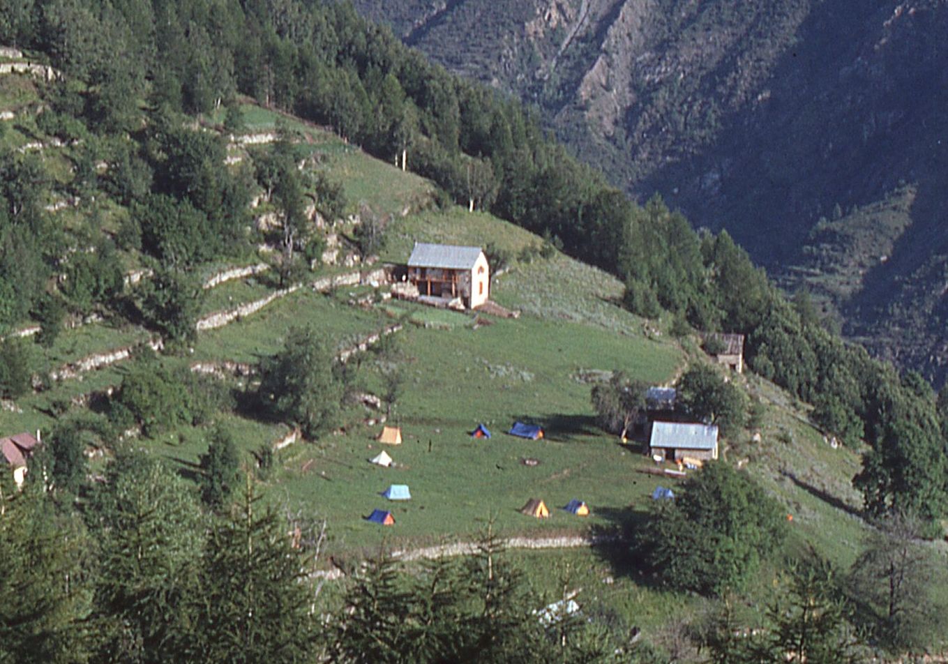 Le site du camp Isola 1981